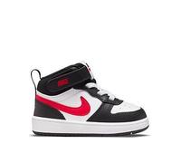 Nike Toddler Court Borough Mid 2 Trainers, White/University Red-White-Bla, Size 9.5 Younger White/University Red-White-Bla
