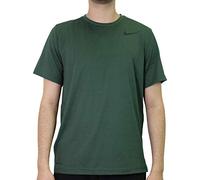 NIKE Top SS HPR Dry T-Shirts Men's T-Shirts - Sequoia/Galactic Jade/Heather/Black, Small