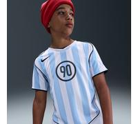 Nike Total 90 Older Kids' Dri-FIT Football Shirt - Blue - Polyester M
