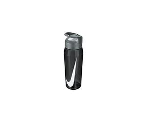 Nike Tr Hypercharge 32 Oz Straw Bottle Anthracite Grey White