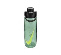 Nike TR Renew Recharge Chug Bottle 24oz 709 ml Water Bottle Sports Bottle Training Fitness Graphic, Cannon/Black/Volt