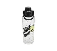Nike TR Renew Recharge Chug Bottle 24 OZ Graphic Clear / Black