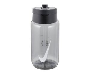 Nike TR Renew Recharge Straw Bottle 16oz ONE SIZE Black Unisex