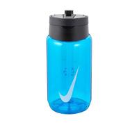Nike TR Renew Recharge Straw Bottle 16oz ONE SIZE Blue Unisex