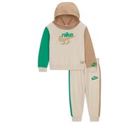NIKE - Tracksuit consisting of sweatshirt and trousers - Sweatshirt with hood- sweatshirt with kangaroo pockets - Sweatshirt with embroidered logo - Trousers with adjustable waist with cord - Trousers