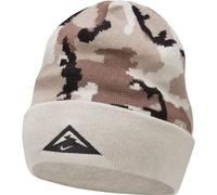 Nike Trail Running DRI-FIT Camo Beanie Unisex (White/Moon Fossil/Lt Iron Ore/Black) One Size, White / Moon Fossil / Lt Iron Ore / Black, One size