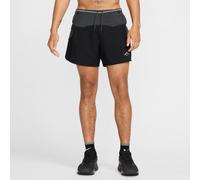 Nike Trail Second Sunrise Men's 12.5cm (approx.) Dri-FIT ADV Brief-Lined Running Shorts - Black - Polyester XXL