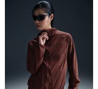 Nike Trail Women's Repel Running Jacket - Brown - Nylon L (UK 16-18)