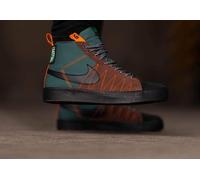Nike Trainers SB Zoom Blazer Mid PRM Noble Green Skate Shoes 'ACCLIMATE PACK'