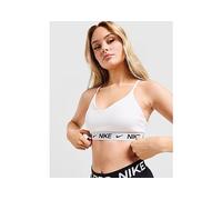 Nike Indy Light-Support Women's Padded Adjustable Sports Bra - White - Polyester/Elastane XS