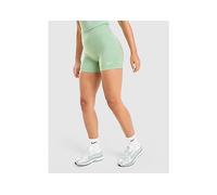 Nike One Women's High-Waisted 12.5cm (approx.) Biker Shorts - Green - Polyester/Elastane XS (UK 4-6)