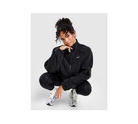 Nike Training One Velvet Binding 1/4 Zip Polar Fleece - Black - Womens XS