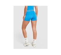 Nike Training Pro U-Seam 3" Shorts - Blue - Womens S