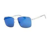 Nike Traveler Strike Blue Mirror Lens Silver Sunglasses - One Size