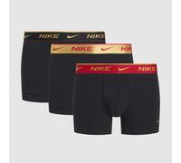 Nike Eday Trunk Boxers 3 Units Black S Men