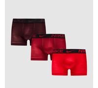 Nike Trunk 3 Pack Uni Red Team Crmsn Brgdy Crsh Log M
