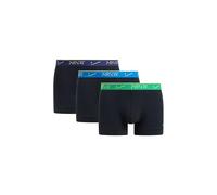 Nike Trunk Dry Fit Boxers Black Green Blue (3 pairs) - S