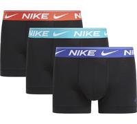 Nike Trunk 3PK Underwear, Blk-DSTY CCTS/PCNTE RD/DP Night, L Men