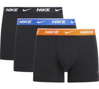 Nike Trunk 3PK Underwear, Blk-SATY Ornge/Game ROYL/Blk WB, L Men's