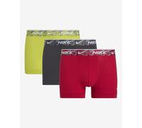 Nike Trunk Boxers Red/Grey/Lime Green (3-Pack) - L