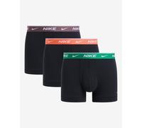 Nike Essential Cotton Stretch Trunk Boxer shorts 3 Pack Men - black, orange, Size S