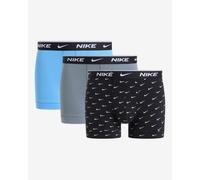 Nike Trunk Dry Fit Boxers Black Grey Blue (3 pairs) - L