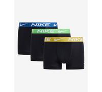 Nike Trunk Logo Boxers Black Green Yellow (3 Units) - XL