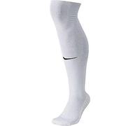 NIKE U Nk Squad Otc Socks - White/Pure Platinum/(Black), X-Small