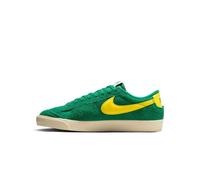 Nike UK4 Women's Blazer Low '77 Vintage Trainers In Green/ Yellow FQ8060 301 New