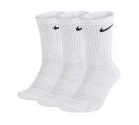Nike Unisex 3 Pack Sports Socks - Everyday, Cotton Cushioned Crew, Plain...