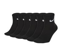 NIKE Unisex 6-Pack Sports Socks - Everyday, Lightweight No Show Ankle