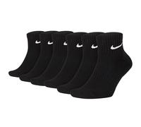 Nike Unisex 6er Pack Sports Socks - Everyday, Cotton Cushioned Ankle, Einfarbi