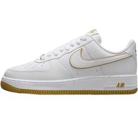 NIKE Unisex Adult Air Force 1 '07' Low-Top, White/White-bronzine, 11 UK