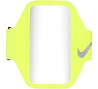Nike Unisex - Adult Lean Arm Band Smartphone Wristband, Volt/Black/Silver, One Size