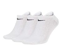 Nike Unisex Adult Lightweight No-Show Lightweight No-Show Socks (3 Pair), White (Weiß), S (Manufacturer Size: S)
