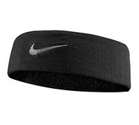 Nike Unisex - Adult M Fury Headband Terry BND, Black/White, One Size
