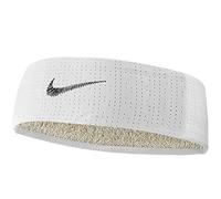 Nike Unisex - Adult M Fury Headband Terry Forehead BND, White/Black, One Size