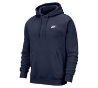 Nike Unisex Adult Sportswear Club Hoodie - Midnight Navy/White - Midnight Navy/White - M