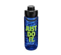 Nike Unisex - Adult TR Renew Recharge Chug Bottle 24 oz Graphic Drinking Bottle, Game Royal/Black/Volt, 709 ml