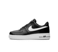 Nike Unisex Air Force 1 '07 AN20 Trainers Black/White Leather - Size UK 7