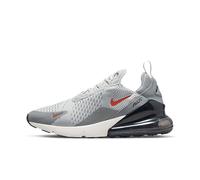 Nike Unisex Air Max 270 Trainers, Grey Fog/Team Orange/Sail Mesh - Size UK 7