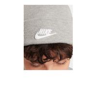 Nike Unisex Big Kids Peak Fold-Over Cuff Stretch Beanie Hat, Dk Grey Heather/White Dk Grey Heather/White