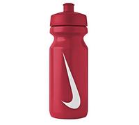 Nike Unisex Big Mouth Water Bottle, Sport Red/Sport Red/White, 650 ml