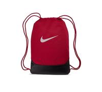 Nike Unisex Brsla Drawstrng - X Gym Bag, Tough Red/Black/Reflect Silver, One Size