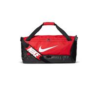 Nike Brasilia 9.5 Training Duffel Bag (Medium, 60L) - Red - Polyester ONE SIZE