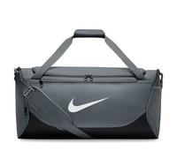 Nike Unisex Brsla Duff - X Sports Bag, Smoke Grey/Black/White, One Size