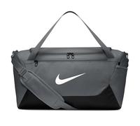 Nike Unisex Brsla S Duff - X Sports Bag, Smoke Grey/Black/White, One Size