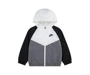 Nike Unisex Chevron Windrunner, White, Size 5-6 Years White
