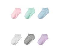 Nike Unisex Children's 6-Pack Performance Socks, Doll Low, 5-7 (Pack of 6), Doll Low, 5-7
