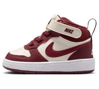 Nike Unisex Children's Court Borough Mid 2 Younger Shoe, Soft Pearl Dark Team Red, 11.5 UK Child